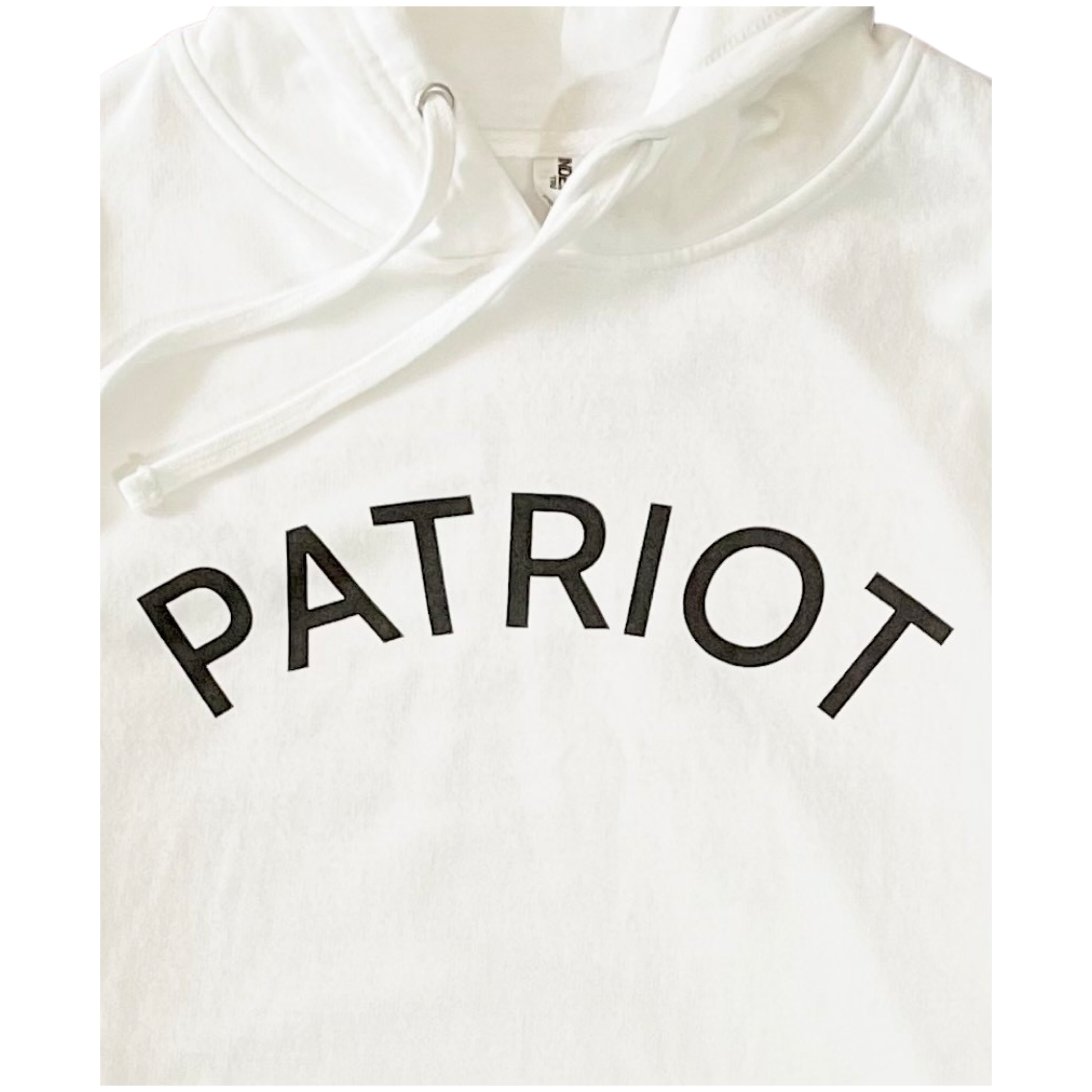 White 2024 patriots hoodie